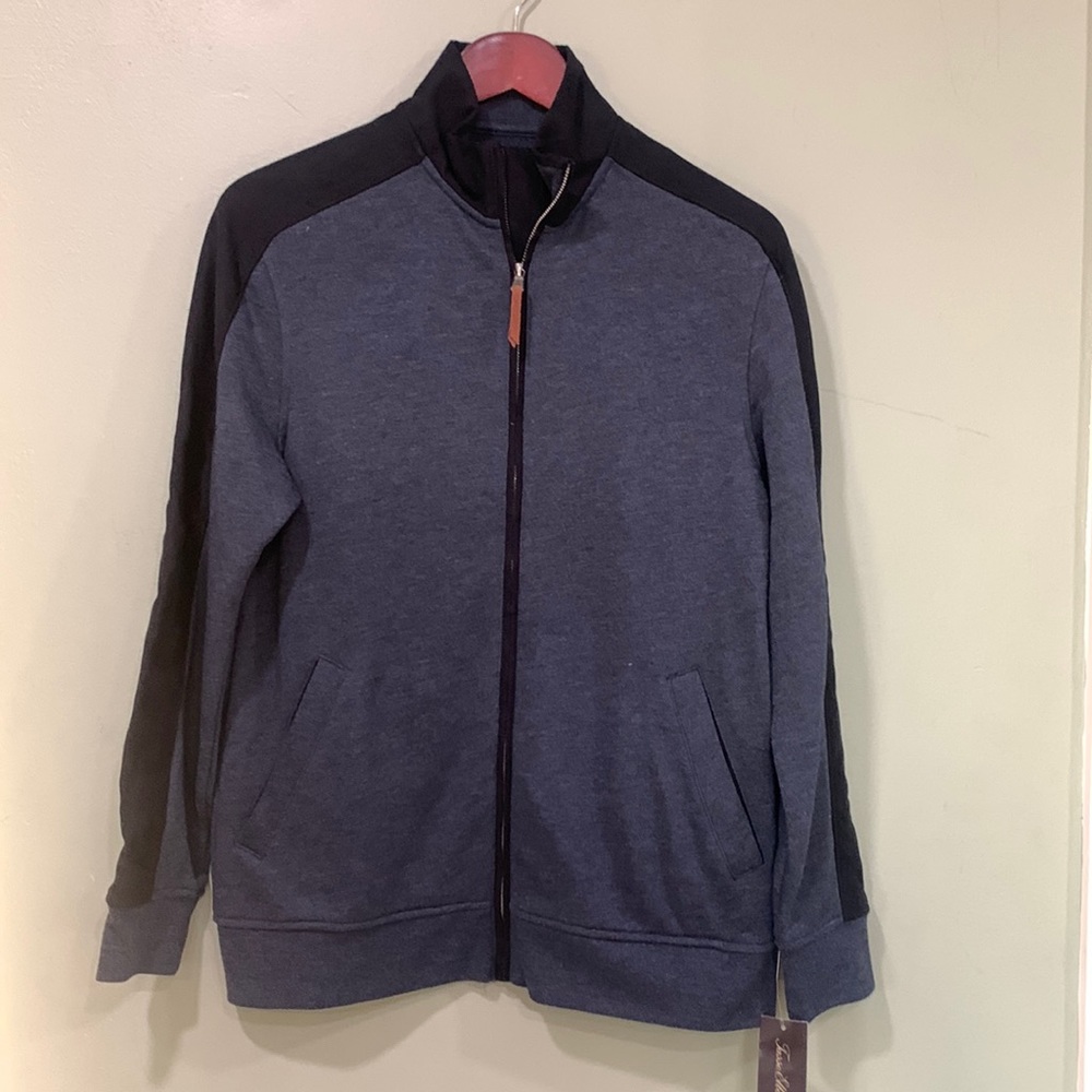 Tasso Elba size small navy men jacket. New with tags